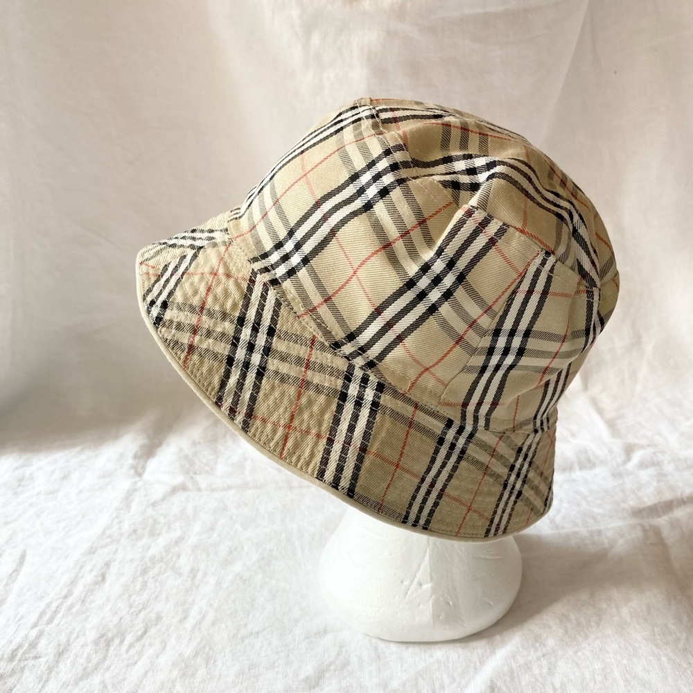 Plaid Reversible Bucket Hat - Picture 5 of 13